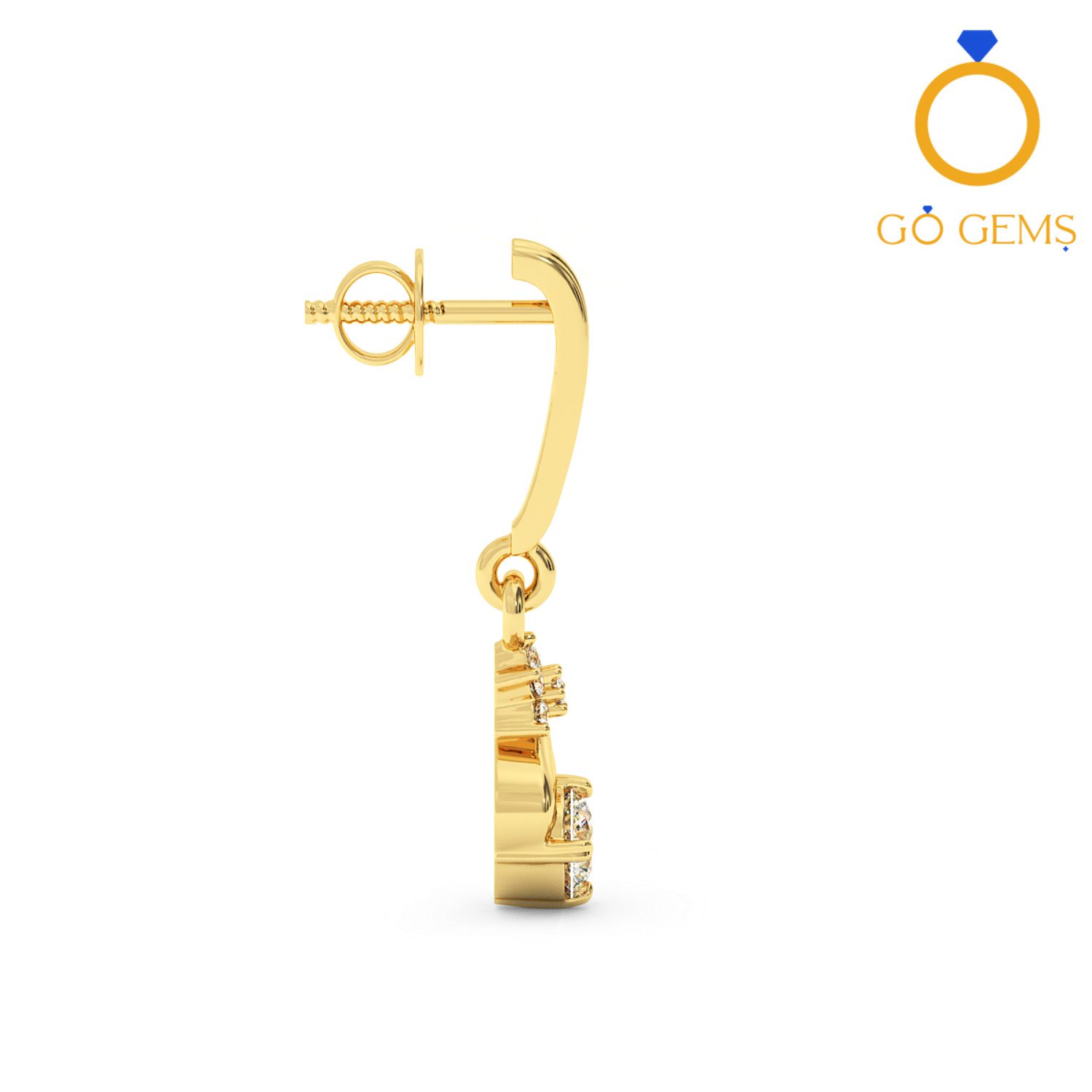 Solitaire Earrings Collection-RMDG-ST023