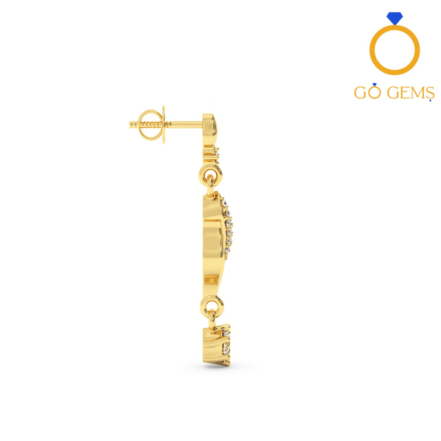 Solitaire Earrings Collection-RMDG-ST024