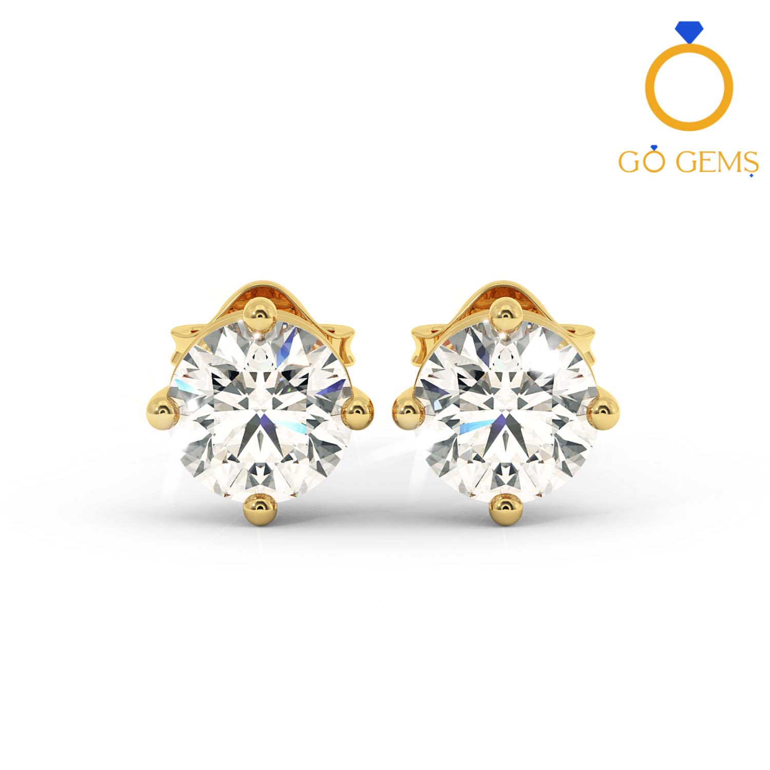 Solitaire Earrings - ERN00020