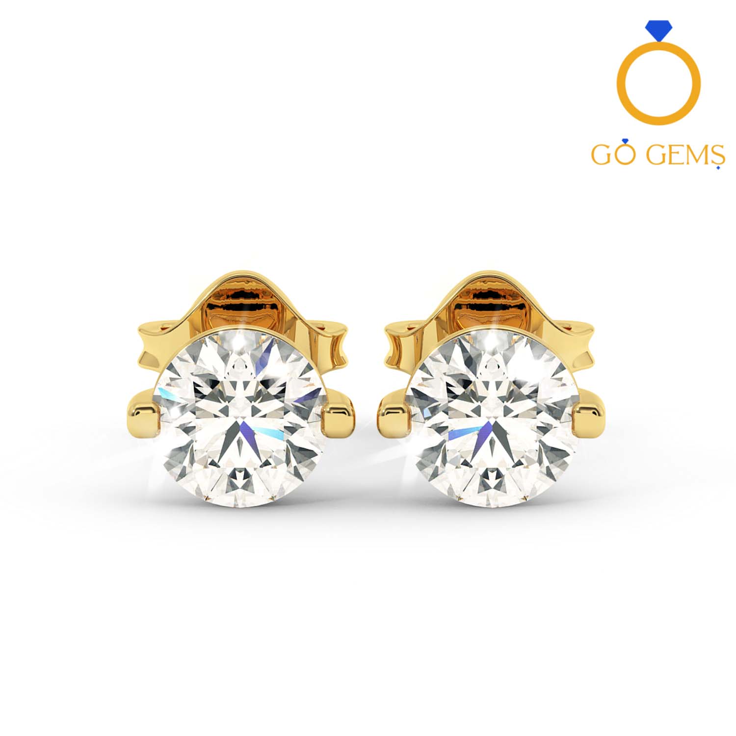 Solitaire Earrings - ERN00022