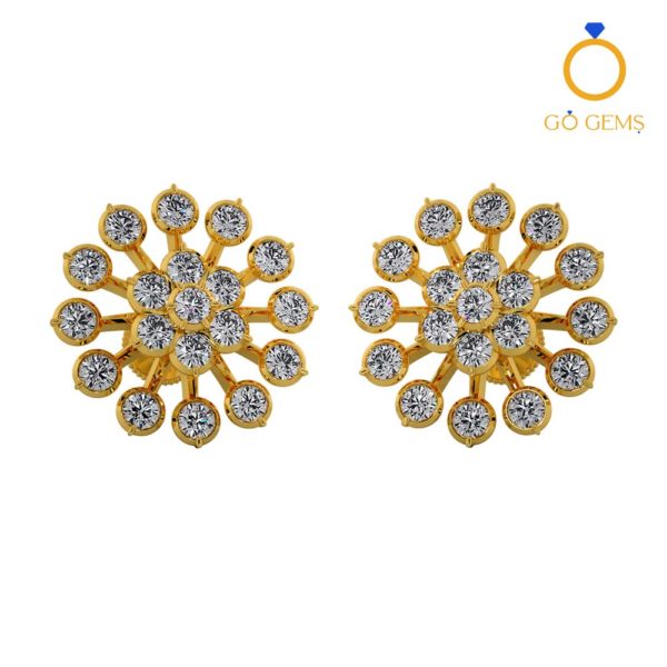 Closed Setting Ear Studs – ADCSER –  0002