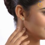Closed Setting Ear Studs – ADCSER – 0006 Closed Setting Ear Studs – ADCSER – 0006
