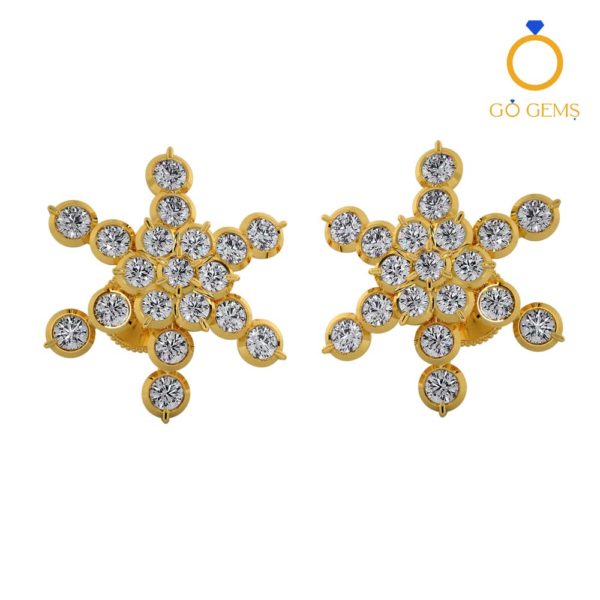 Closed Setting Ear Studs – ADCSER –  0006