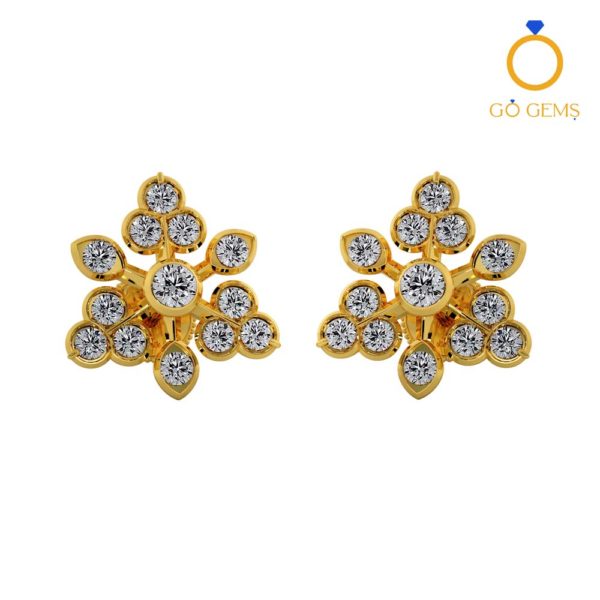 Closed Setting Ear Studs – ADCSER –  0010