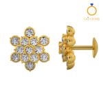 Closed Setting Ear Studs – ADCSER – 0012 Closed Setting Ear Studs – ADCSER – 0012
