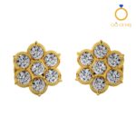 Closed Setting Ear Studs – ADCSER – 0018 Closed Setting Ear Studs – ADCSER – 0018