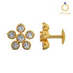 Closed Setting Ear Studs – ADCSER – 0019 Closed Setting Ear Studs – ADCSER – 0019