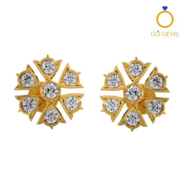 Closed Setting Ear Studs – ADCSER –  0026