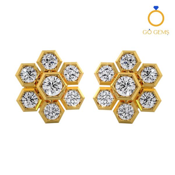 Closed Setting Ear Studs – ADCSER –  0036