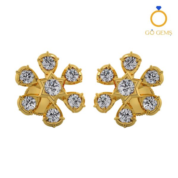 Closed Setting Ear Studs – ADCSER –  0038