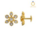 Closed Setting Ear Studs – ADCSER – 0048 Closed Setting Ear Studs – ADCSER – 0048