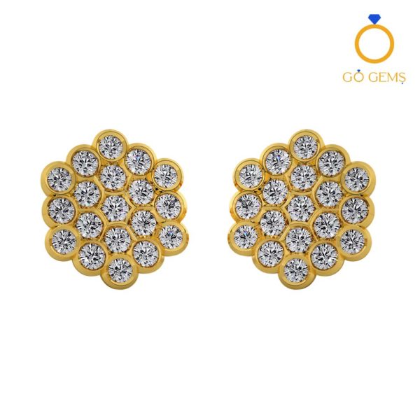 Closed Setting Ear Studs – ADCSER –  0050