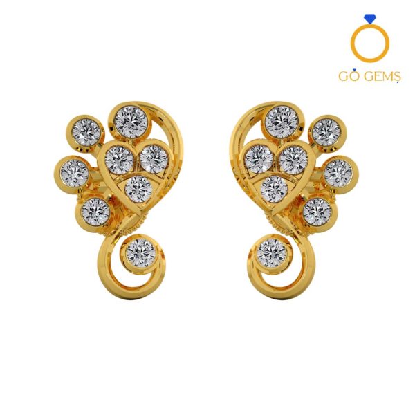 Closed Setting Ear Studs – ADCSER –  0057