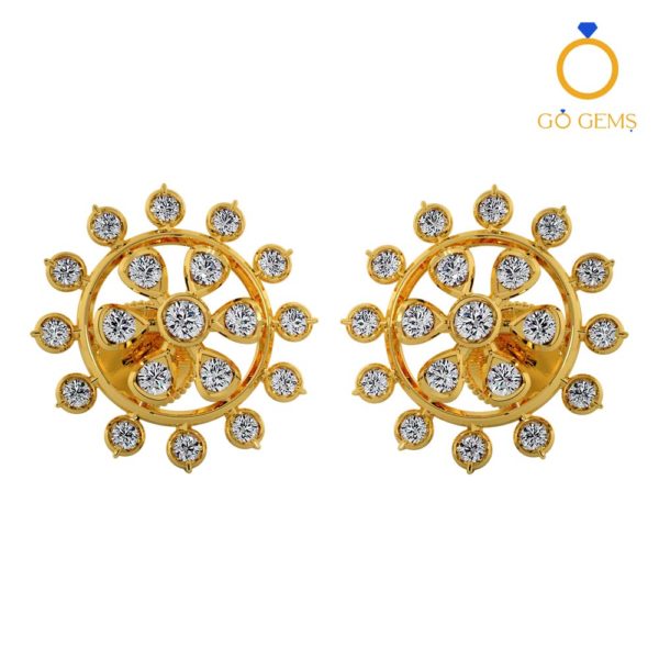 Closed Setting Ear Studs – ADCSER –  0084