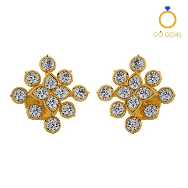 Closed Setting Ear Studs – ADCSER –  0091