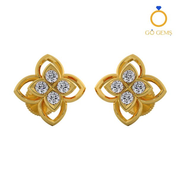 Closed Setting Ear Studs – ADCSER –  0103