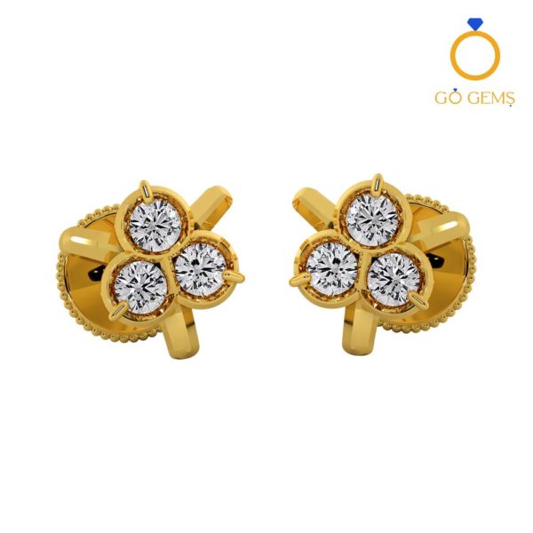 Closed Setting Ear Studs – ADCSER –  0104