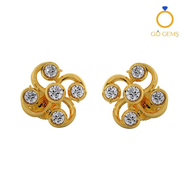 Closed Setting Ear Studs – ADCSER –  0108