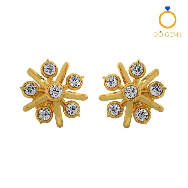 Closed Setting Ear Studs – ADCSER –  0109