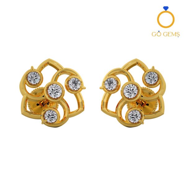 Closed Setting Ear Studs – ADCSER –  0115