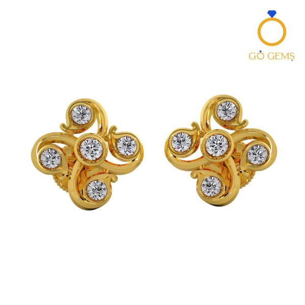 Closed Setting Ear Studs – ADCSER –  0117