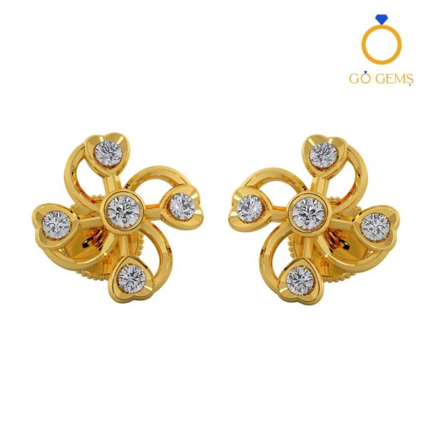 Closed Setting Ear Studs – ADCSER –  0149