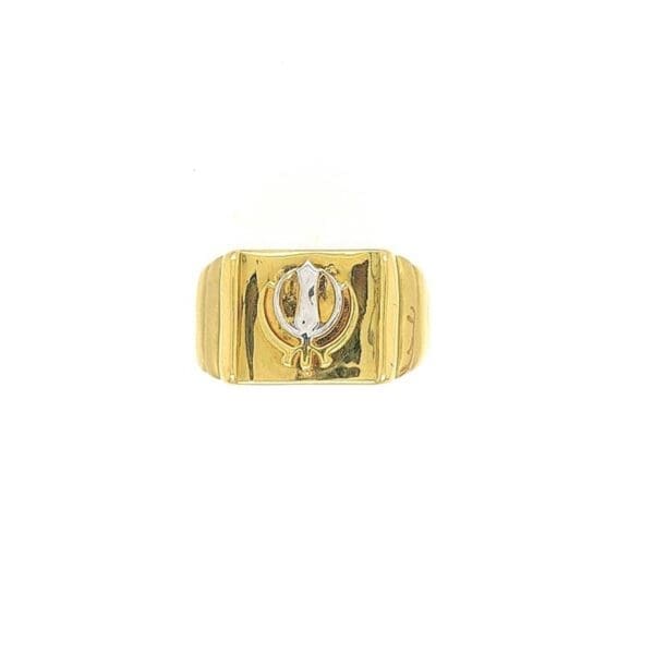 22Kt Yellow Gold Men's Ring RG22/103