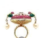 POLKI KUNDAN RING 14