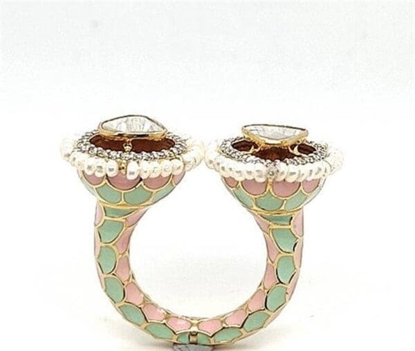 POLKI KUNDAN RING 18