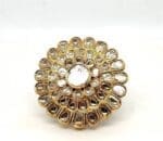 POLKI KUNDAN RING 18