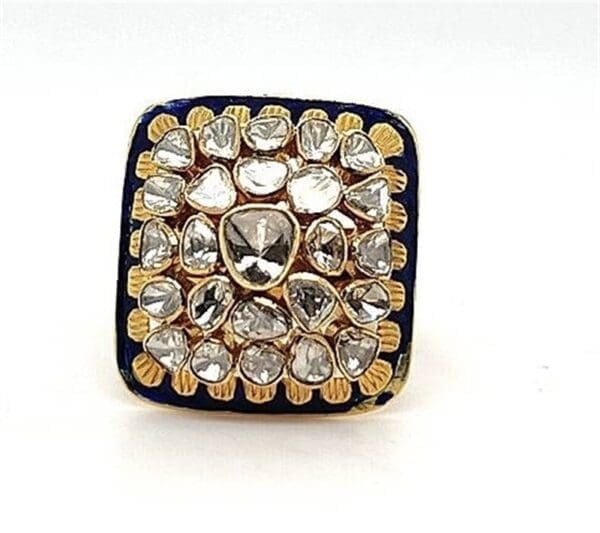 POLKI KUNDAN RING 18