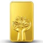 Lotus 24k (999.9) 2 gm Gold Bar