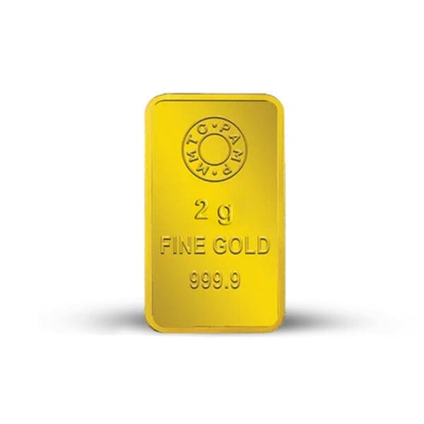 Lotus 24k (999.9) 2 gm Gold Bar