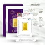 Lotus 24k (999.9) 5 gm Gold Bar