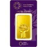 Lotus 24k (999.9) 50 gm Gold Bar