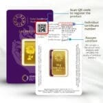 Rose 24k (999.9) 10 gm Gold Bar