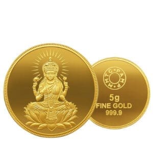 24k (999.9) 5 gm Gold Coin