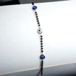 18kt Yellow Gold Evil Eye Mangalsutra Bracelet BL18/409