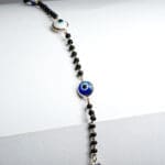 18kt Yellow Gold Evil Eye Mangalsutra Bracelet BL18/409