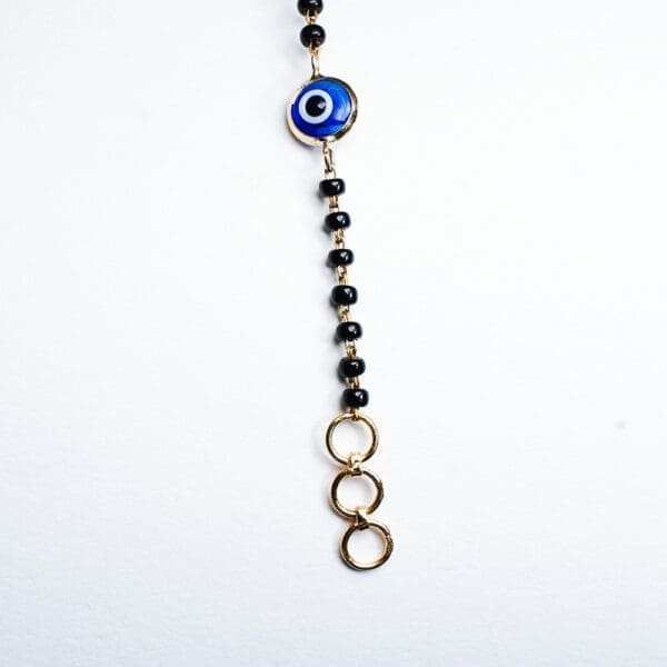18kt Yellow Gold Evil Eye Mangalsutra Bracelet BL18/409
