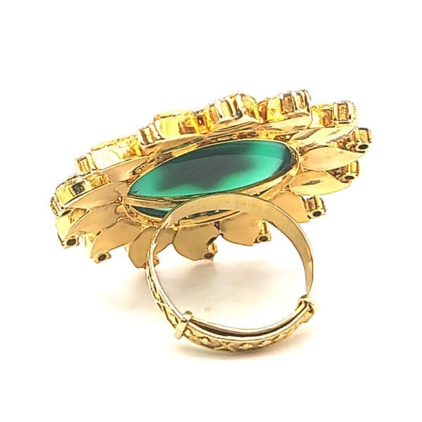 POLKI KUNDAN RING 18