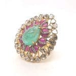 POLKI KUNDAN RING 14