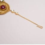 22Kt Yellow Gold Mang Tika TK22/88