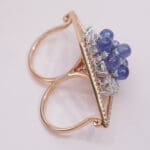 18Kt Gold Polki Diamond Ring DRL/1444