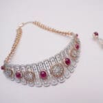 18KT Gold Diamond Choker DNK/148