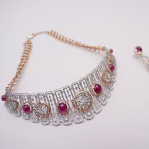 18KT Gold Diamond Choker DNK/148