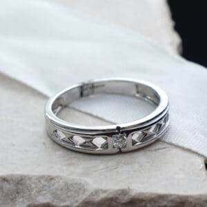 Platinum Band Ring PLR/59