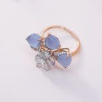 18Kt Gold Diamond Polki Ring DRL/1475 18Kt Gold Diamond Polki Ring DRL/1475