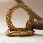 22Kt Antique Gold Pair of Bangles KR22/63