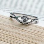 Elegent Platinum Ring PRL/48
